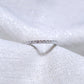Half Zirconia Ring Band