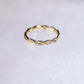 Gold Twist Diamond Ring