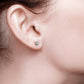 Hexagram Star Diamond Earrings