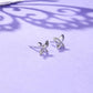 Mini Diamond Butterfly Studs