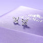 Mini Diamond Butterfly Studs