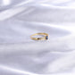 Dainty Sapphire Diamond Ring