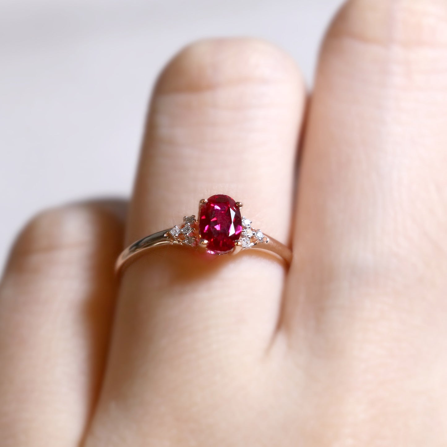 Ruby Custom Gemstone Ring
