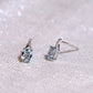 Oval Topaz Custom Studs