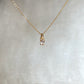 Vintage Morganite Minimalist Pendant