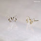 Open Butterfly Diamond Studs