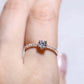 Silver 1ct Amethyst Wedding Ring