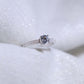 Silver 1ct Amethyst Wedding Ring