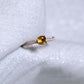 Silver 1ct Amethyst Wedding Ring