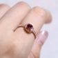 Custom Birthstone Amethyst Ring
