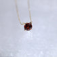 Silver Dainty 6mm Amethyst Necklace
