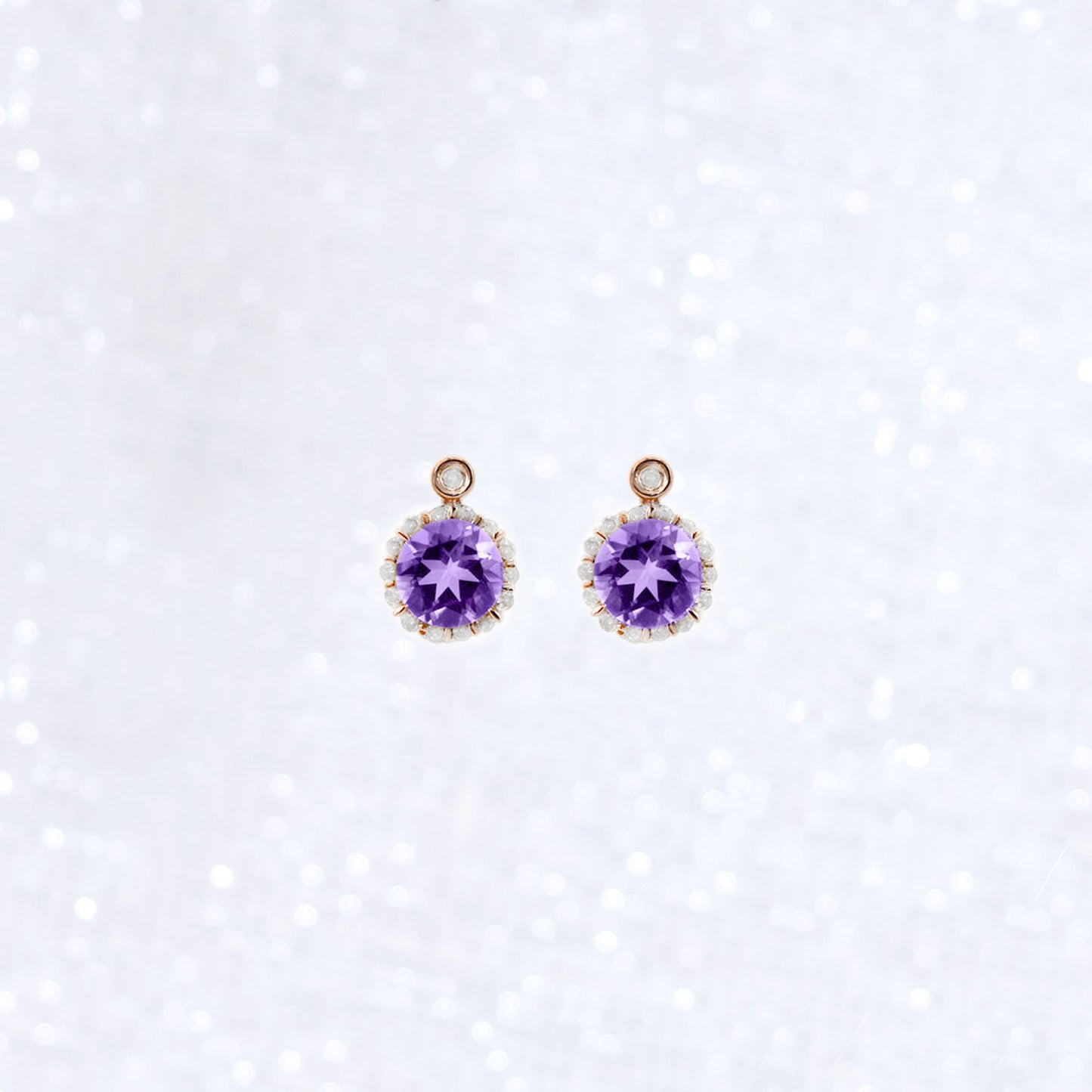5mm Round Peridot Earrings