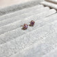 Amethyst Sakura Flower Earrings