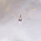 Pear Amethyst Solitaire Teardrop Pendant Necklace