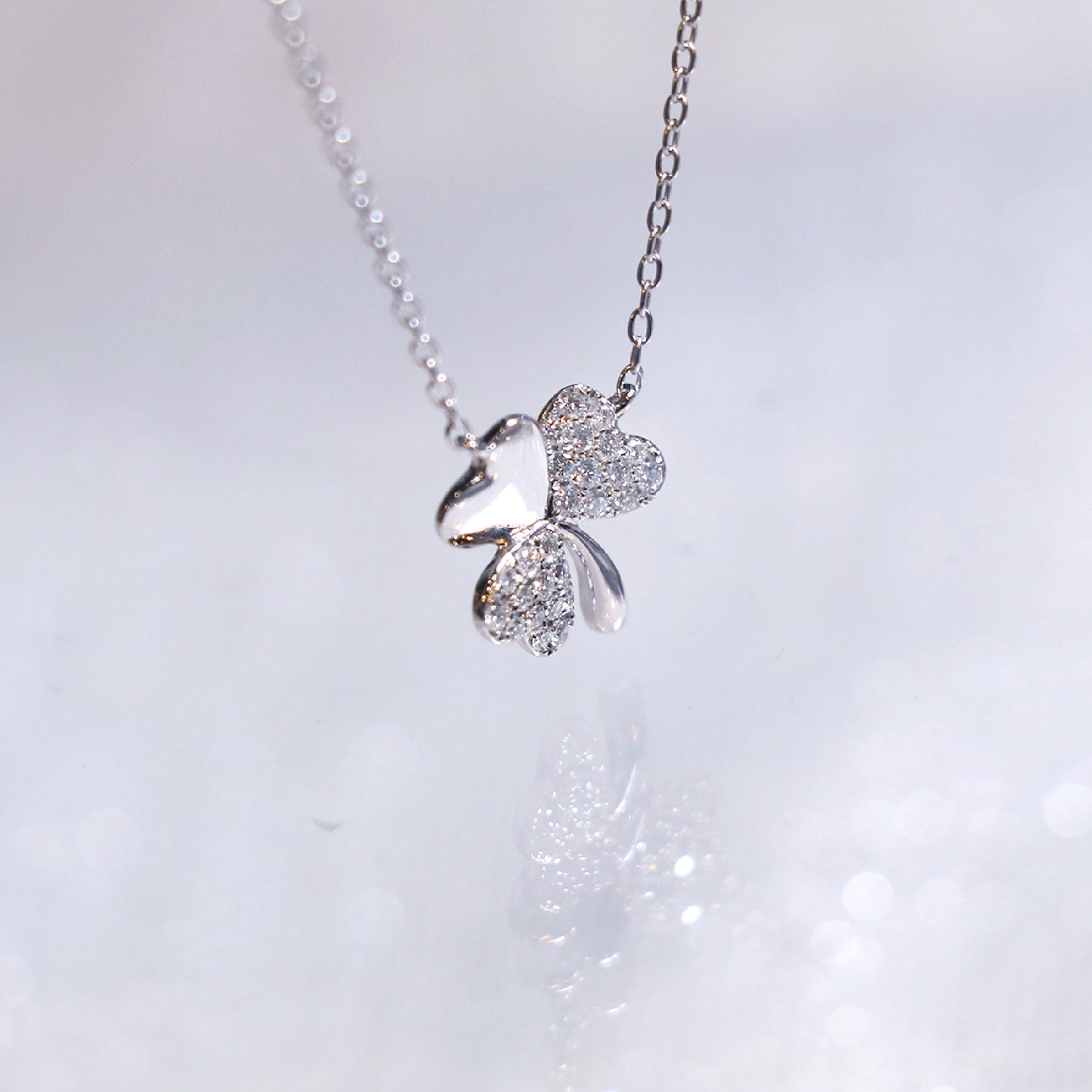 Three Leaf Clover Necklace