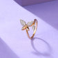Buttfly Diamond Ring