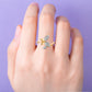 Buttfly Diamond Ring