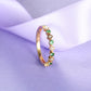 Emerald Diamond Clover Ring