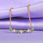 Emerald Diamond Clover Necklace