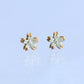 Sakura Flower Diamonds Earrings