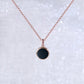 Black Agate Simple Necklace