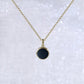 Black Agate Simple Necklace