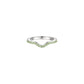 Peridot Simple Stackable Ring