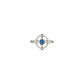 Solar Cross Gems Ring